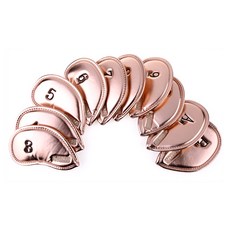 Pearl Shiny高爾夫球鐵桿套 10個入, 金子