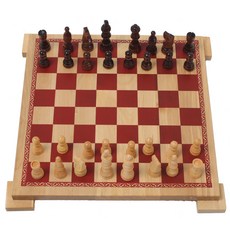 Play The Game原木西洋棋組+收納包