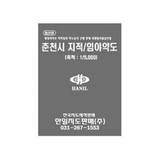춘천시 지적/임야약도, 지도닷컴