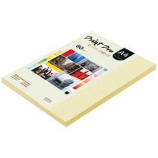 paperculture Print Pro 彩色影印紙 No 01 檸檬黃 80g, A4, 125張