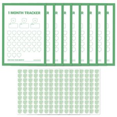 리훈 작심한달 포스터 9p + 스티커 6p 세트, 곰, 1세트