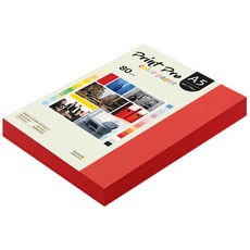 paperculture Print Pro 彩色影印紙 No 29 紅色 80g, A5, 250個