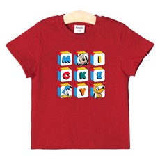 Nykids 米奇朋友圖案短袖T恤 g059