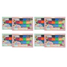 Vanilla Lucy Fun Fun彩色藝術珠 大型 8入, 隨機發貨