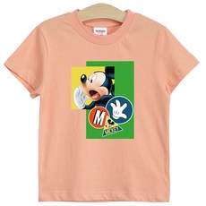 뉴욕꼬맹이 아동용 통기성 미키마우스 NY반팔 티셔츠 G061