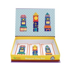 Gabe家族磁鐵拼圖箱裝飾家 KS2738, 1套