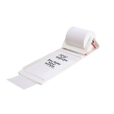 DESIGN SYNDROME Link75捲筒便條紙座, 白色, 1個