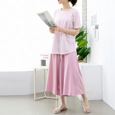 PANG PANG SHOP 孕婦條紋短袖T恤+長褲