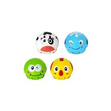 BlueMato 不倒翁玩具 4入, 隨機出貨