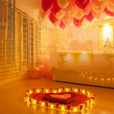 求婚LED蠟燭套組 M, 混合顏色, 1套