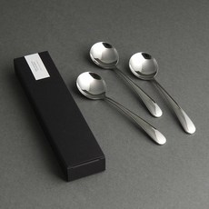 Inspoon Grace水果羹匙+DIY感謝貼紙, 銀, 3個