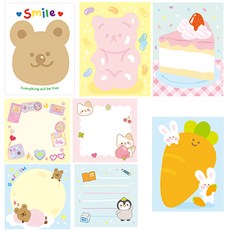 Crystal Fancy便條紙 8種組, 8種, 1組