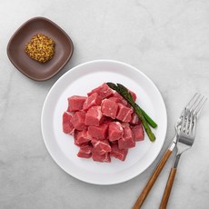 미트지엥 호주산 우채끝 찹스테이크용 (냉장), 300g, 1팩