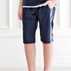 男童涼感透氣雙槓運動短褲