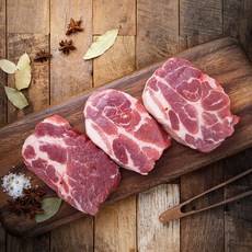 미트엔조이 미국산 목살 보쌈용 (냉장), 1kg, 1팩