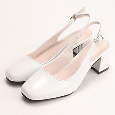 ChakanShoes Ophelia粗中跟露跟鞋 SBEMS1b620