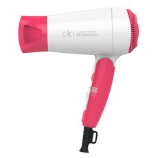 CKI 가정용 접이식 헤어 드라이어 1200W, CKI-D210, 레드