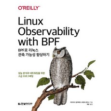 BPF로 리눅스 관측 가능성 향상하기:성능 분석과 네트워킹을 위한 고급 프로그래밍, 한빛미디어
