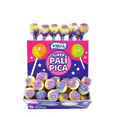비달 슈퍼 팔리피카 버블껌 캔디, 100개, 17.5g