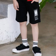 jackid 男童透氣打褶四分褲