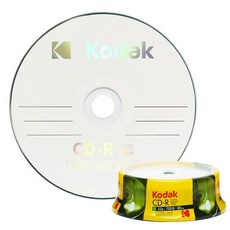 KODAK 柯達 700MB 52x CD-R 25p, 單色