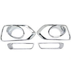 오토크로바 안개등 포그램프 리플렉터 크롬몰딩 6p, 쏘렌토R(2009년~2011년)