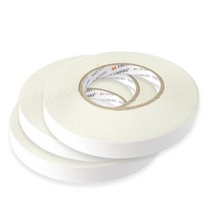 EMPIRE 工業用強力雙面膠帶 1.5cm x 50m, 白色的, 3個