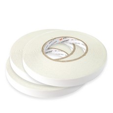 EMPIRE 工業用強力雙面膠帶 1.2cm x 50m, 白色, 3個