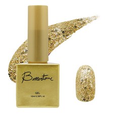 아이빛 베러톤 컬러 젤네일, BT-76 골드미러볼, 10ml, 1개