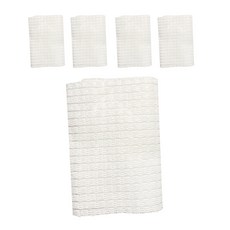 大永 PP 沐浴巾, 白色, 5個, 1入