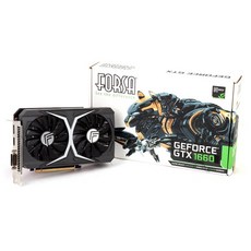 FORSA 지포스 GTX 1660 Gaming Edition D5 6GB 그래픽카드 ((주)피씨엘오)