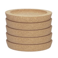 Mirkorea 多用途軟木杯墊 5入, 單一顏色, 5個