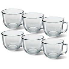 Glasslock 格拉氏洛克 麥片馬克杯 470ml, 單一顏色, 6個