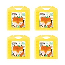 모나미 모니주 크레파스 노랑 4p, 24색