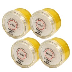 AQUADUO 維生素過濾蓮蓬頭第3層替換濾芯 SF-580VT/980VT/815/850適用, 4個, 檸檬香