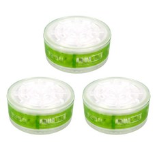 AQUADUO 手持式過濾蓮蓬頭 SF-1000專用第2層頭部濾芯, 3個