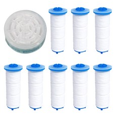 Aqua Duo 手持式淋浴專用除鏽過濾器 SF-1000 8p + 氯過濾器, 1組