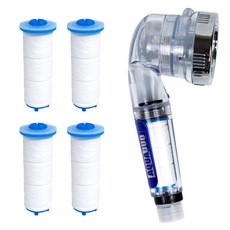 Aqua Duo 手持式過濾器水槽頭 SF-1000 + 除鏽補充過濾器 4p, 1組