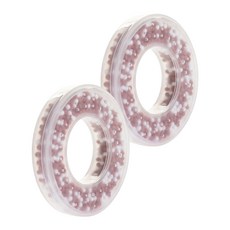 AQUADUO 過濾蓮蓬頭第2層頭部替換濾芯 混合型 SF-815/815VA/915VB/850適用, 2個