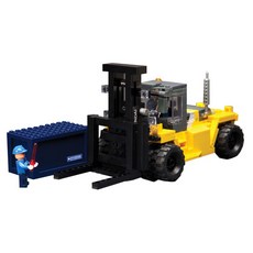 現代收藏1:40 250D-9叉車模型組裝積木組 346入 217SM0015, 混色