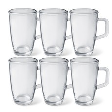 Glasslock Fusion強化馬克杯 500ml, 單色, 6入