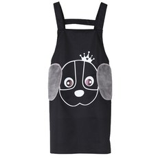 Market Pio 廚房擦手巾圍裙, 黑色, 1個