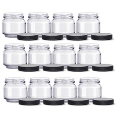 mir 塑膠黑蓋果醬瓶 新款 SG210, 150ml, 12個