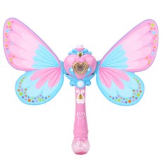 LET'S TOY 蝴蝶造型自動泡泡槍, 粉色, 1入