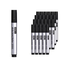 DONG-A 白板MACA補充類型, 黑色的, 24個