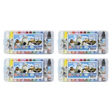 DONG-A Pekkom 蠟筆 4 套, 12 種顏色