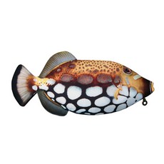 Fish&Fancy 黃色小魚鉤魚形筆袋, 混合顏色, 1個