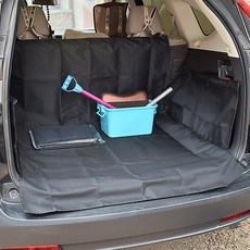 全覆蓋RV後車廂車用座墊, 黑色, 1個