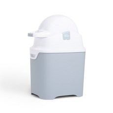 다이퍼챔프 원 기저귀휴지통 + 에코노멀백, 블루, 45L