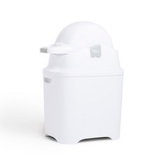 Diaper Champ 尿布專用垃圾桶+環保垃圾袋, 白色, 45L